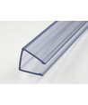 Profilé PVC 8x16 pour LED Neonflex - 1 mètre, transparent