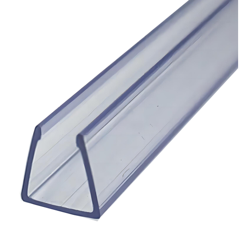 Profilé PVC 8x16 pour LED Neonflex - 1 mètre, transparent
