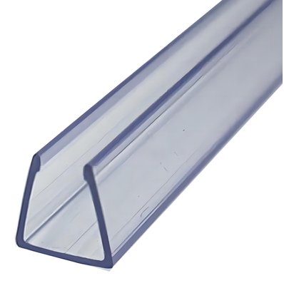 Profilé PVC 8x16 pour LED Neonflex - 1 mètre, transparent