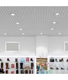 Spot LED encastrable V-Tac 30W - Trou : Ø19,5 cm, Dimensions : Ø22,5 cm, Hauteur 3,8 cm, Puce LED Samsung, 230V