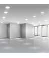 Spot LED encastrable V-Tac 30W - Trou : Ø19,5 cm, Dimensions : Ø22,5 cm, Hauteur 3,8 cm, Puce LED Samsung, 230V