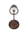Lampe de table rechargeable V-Tac, sans fil - couleur corten, lampe de table extérieure IP54, tactile dimmable, modèle mini