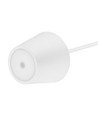 Lampe de table rechargeable V-Tac, sans fil - Blanc, lampe de table extérieure IP54, tactile dimmable, modèle mini