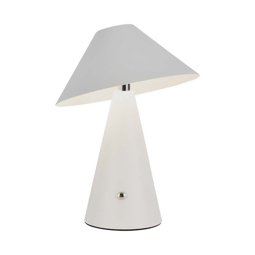 Lampe de table rechargeable V-Tac 3 en 1 - Blanc, IP20, dimmable tactile