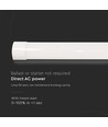 Réglette LED complète 150cm 50W - Garantie 3 ans, 120 lm/w