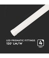 Réglette LED complète 120cm 40W - Garantie 3 ans