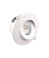 Spot encastrable extra-plat 7W Ø10cm dimmable RA93 - Découpe : Ø8,3 cm, Dimensions : Ø10 cm, CCT