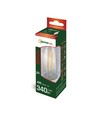 Ampoule LED E14 4W - C35, filament, blanc extra chaud, 1800K
