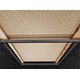 Cadre Troldtekt encastré 60x60 - Pour panneau LED, compatible avec Troldtekt sans ajustement, bord noir