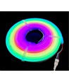 Ruban Neon Flex RGBIC 10m 16W/m - 24V DC, IP20, 96 LED par mètre, 8x16
