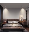Spot encastrable 11W Ø8,4cm dimmable RA92 - Perçage : Ø7,5 cm, Dimensions : Ø8,4 cm, Bord blanc