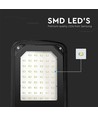 V-Tac lampe de rue LED 30W - Ø45mm, IP65