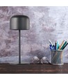 Lampe de table V-Tac rechargeable CCT - Noir, IP54, dimmable tactile, modèle mini