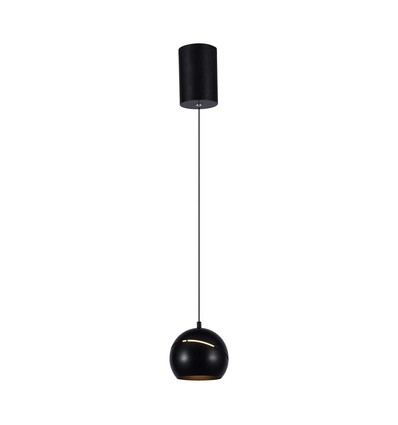 Lampe LED V-Tac - Belle suspension plafond, Ø12, noir, incl. suspension