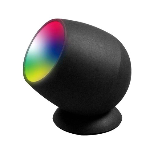Lampe Smart Home avec RGB+WW - Noir, Tuya/Smart Life, compatible Google Home, Alexa et smartphones