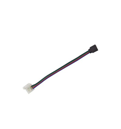 Connecteur femelle flexible pour bandes LED RGB - 12V / 24V