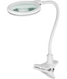 Lampe loupe LED avec pince 6W - Blanc