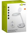 Lampe loupe LED 6W - Blanche, lampe de bureau