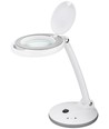 Lampe loupe LED 6W - Blanche, lampe de bureau