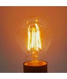 Ampoule LED E27 7W - A60, filament, blanc extra chaud, 1800K