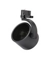 Spot sur rail Spectrum Madara - Noir, AR111 GU10 rail 3 phases, IP20, sans source lumineuse