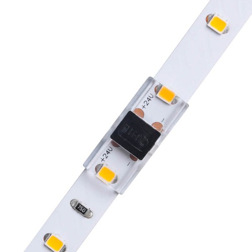 Connecteur pour bande LED - 8mm, monochrome, IP20, 5V-24V
