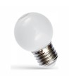 Ampoule LED décorative Spectrum 1W - Blanc, G45, E27