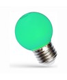 Ampoule décorative LED Spectrum 1W - Vert, G45, E27