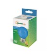 Ampoule LED décorative Spectrum 1W - Bleu, G45, E27