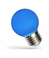 Ampoule LED décorative Spectrum 1W - Bleu, G45, E27
