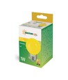 Ampoule LED décorative Spectrum 1W - Jaune, G45, E27