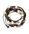 Guirlande lumineuse Spectrum pour 10 ampoules E27 - 5 mètres, IP44, 230V, sans source lumineuse