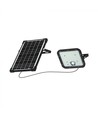 Projecteur LED Solaire 30W - IP65, Noir, avec panneau solaire, télécommande, batterie intégrée