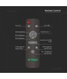 V-Tac Lampe de rue solaire LED 30W - Incl. télécommande, IP65