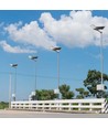 V-Tac Lampe de rue solaire LED 30W - Incl. télécommande, IP65
