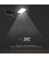 V-Tac Lampe de rue solaire LED 30W - Incl. télécommande, IP65