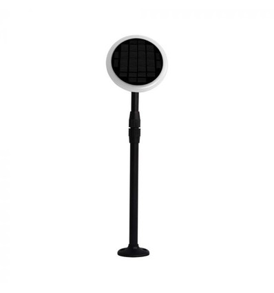 2 pcs. Lampe de jardin solaire LED - 3W, réglable, Ø14,8 cm, IP65