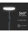 2 pcs. Lampe de jardin solaire LED - 3W, réglable, Ø14,8 cm, IP65
