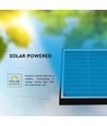 Lampes solaires de jardin V-Tac 3x1,2W LED - Noir, avec piquet, IP65