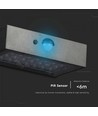 Applique solaire LED 3W - IP65, noir, détecteur