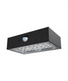 Applique solaire LED 3W - IP65, noir, détecteur