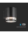Applique solaire LED 0,55W - IP54, noir