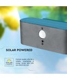 Applique murale solaire LED 2.5W - IP54, détecteur, angle de diffusion réglable