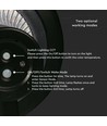 Applique solaire LED 15W - IP65, noir, détecteur