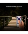 V-Tac bande LED solaire 1,2W - 5 mètres, télécommande, IP67