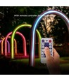 V-Tac bande LED solaire RGB 1,2W - 5 mètres, télécommande, IP67