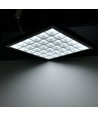 Dalle LED 60x60 Grille, 36W - Hauteur:35mm, 110lm/w, UGR16, RA90, Driver Philips, sans scintillement, bord blanc