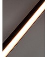 Éclairage 120cm pour panneau acoustique, noir - Ruban LED CCT, kit complet avec profilé alu