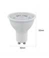 Spot LED LEDlife LUX6 - 6W, RA 97, dimmable, 230V, GU10