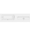 LEDlife rWave contrôleur CCT avec télécommande - 12V (120W), 24V (240W)